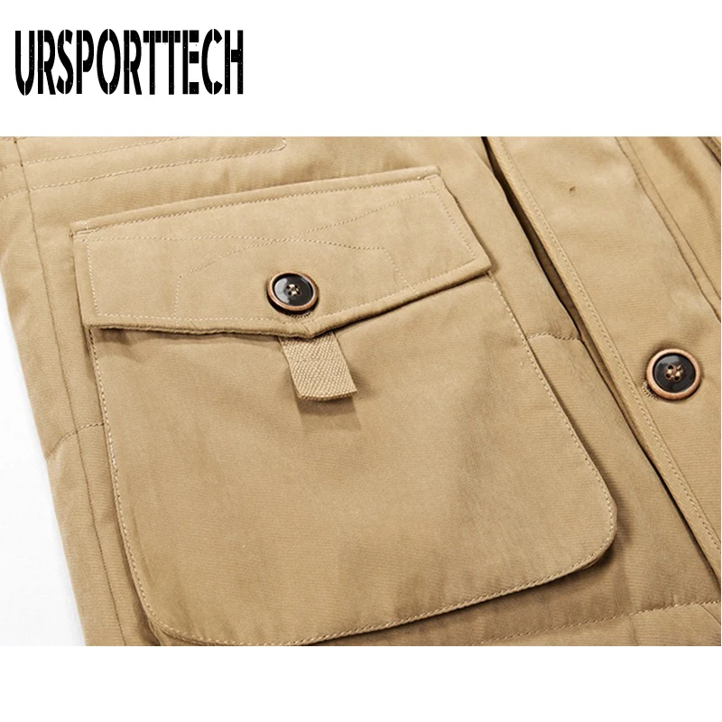Winter Jacket Men Military Coat Fashion Casual Slim Thick Warm Mens Coats Parkas With Hooded Long Overcoats Male Clothes | Мужская