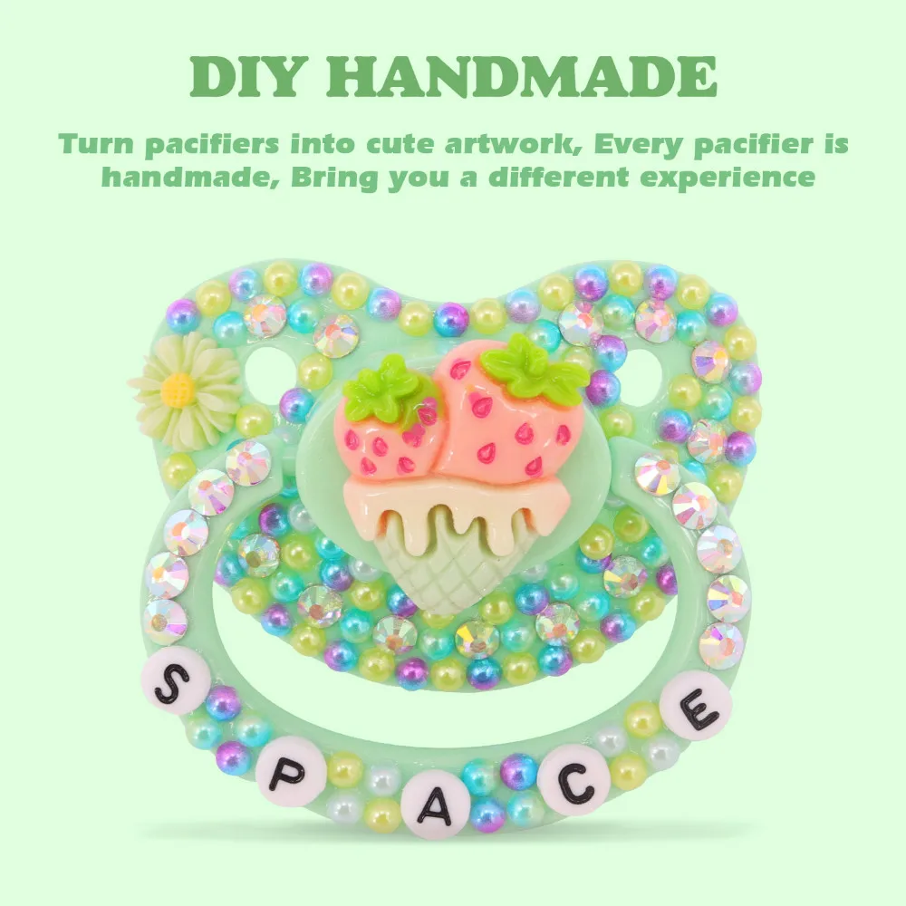ABDL Adult Baby Size Pacifier 100% Handmake Silicone DDLG Cute Patterns Daddy Dummy Dom Little Space | Мать и ребенок