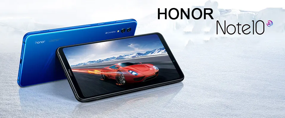 Honor Note 10 Kirin 970 Восьмиядерный игровой смартфон 6,95 дюймов 5000 мАч батарея Android 8,0 24MP NFC мобильный телефон