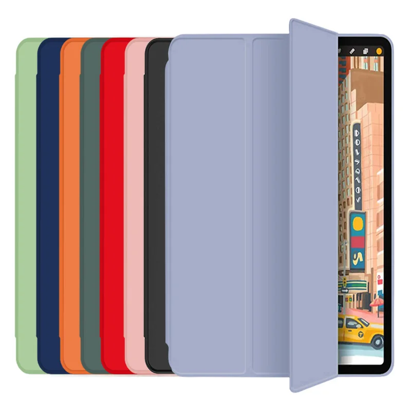 Чехол для Ipad Pro 2020 силиконовый чехол-накладка нескользящий гибкий резиновый