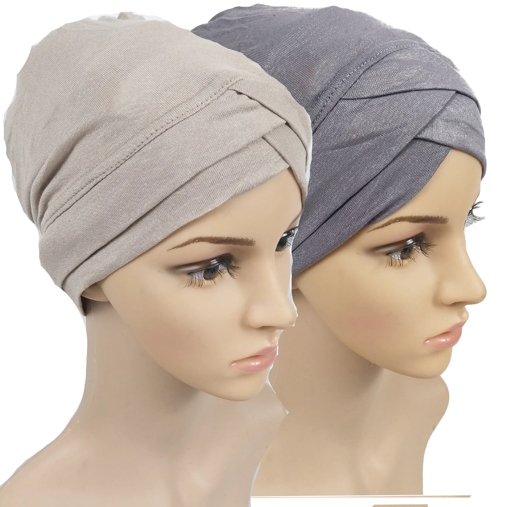 

New spot four-layer cross India Cap Cap Cap Baotou Nightcap Headscarf Hat