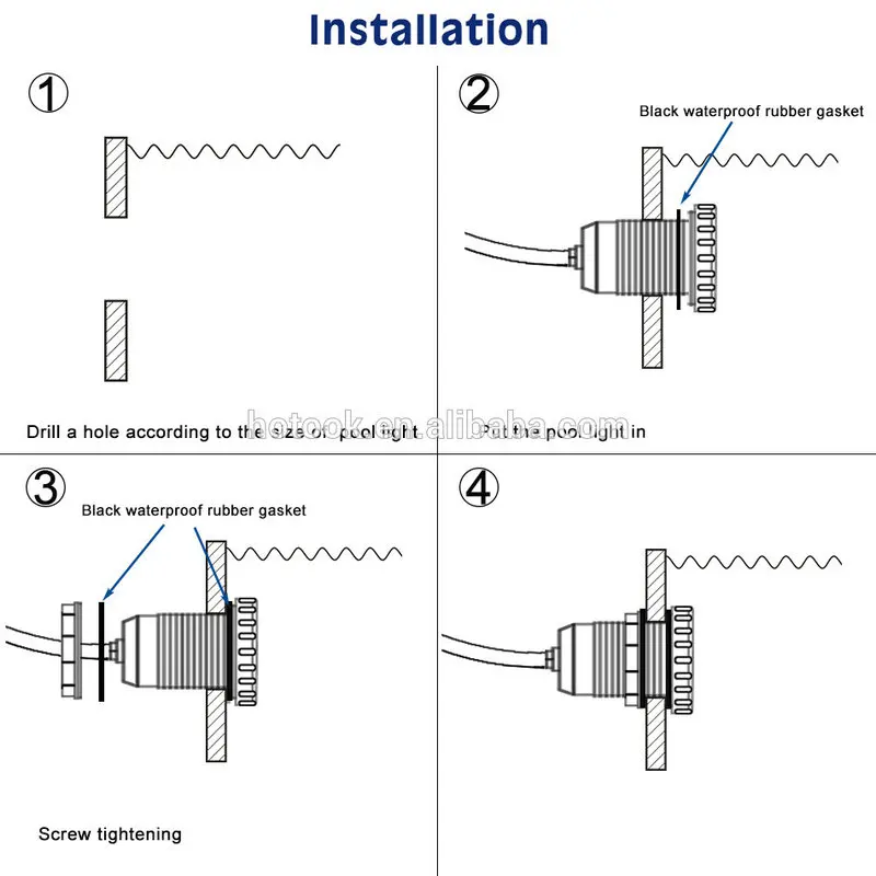 Водонепроницаемый мини пульт дистанционного управления диаметр 95 мм 3 Вт 9