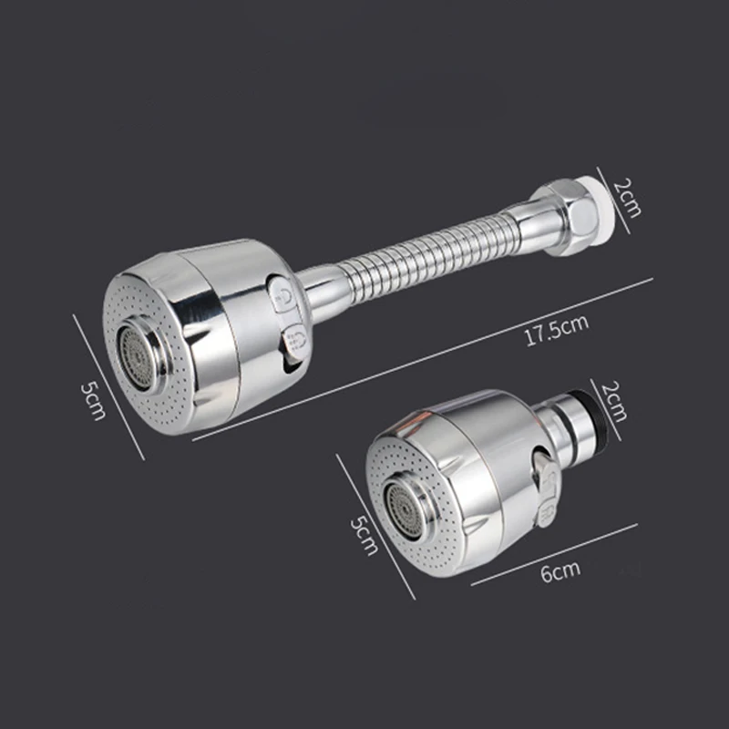 

Kitchen Faucet Aerator Flexible Swivel Bubbler Adjustable Dual Mode Sprayer Filter Diffuser Water Saving Nozzle Fauc Connector