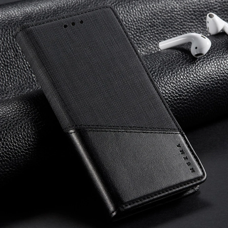 

Redmi Note 10 4G 2021 Magnetic Luxury Flip Case for Xiaomi Redmi Note 10 Leather Wallet Card Book Funda Case Redmi Note 10 Cover