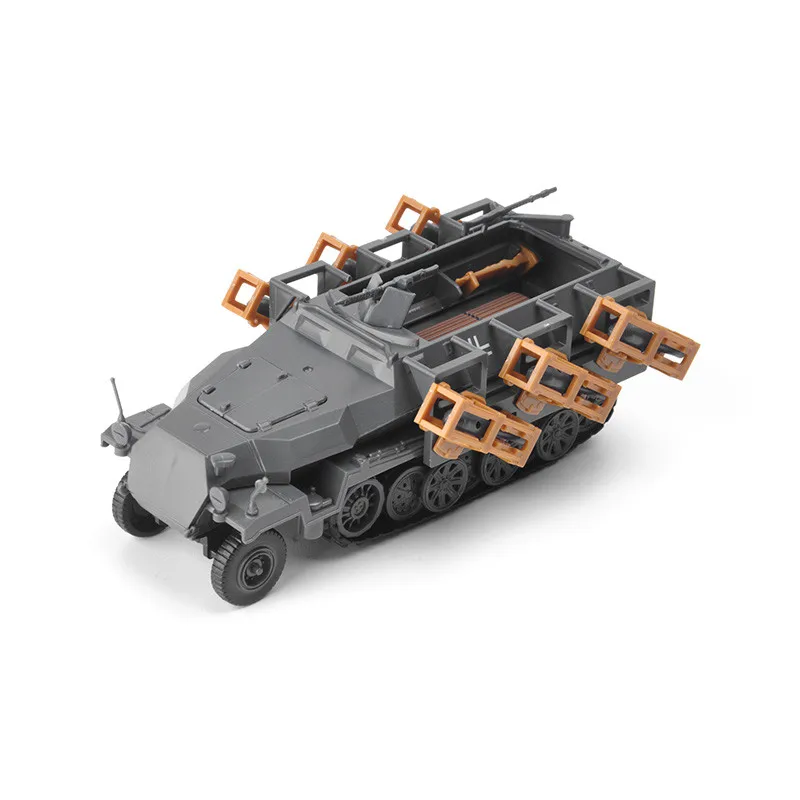 

1:72 World War II Stuka Zu Fuss Assembly Model German Army Rocket Launched Armored Vehicle Plastic Model Kits Gift for Boys