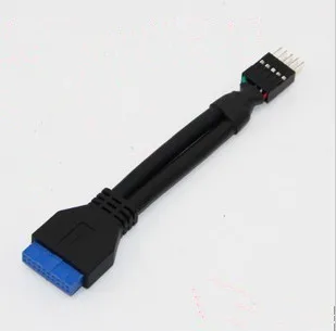 

Mainboard Motherboard Header Adapter Cord Cable USB 3.0 20Pin to USB 2.0 9Pin 12cm