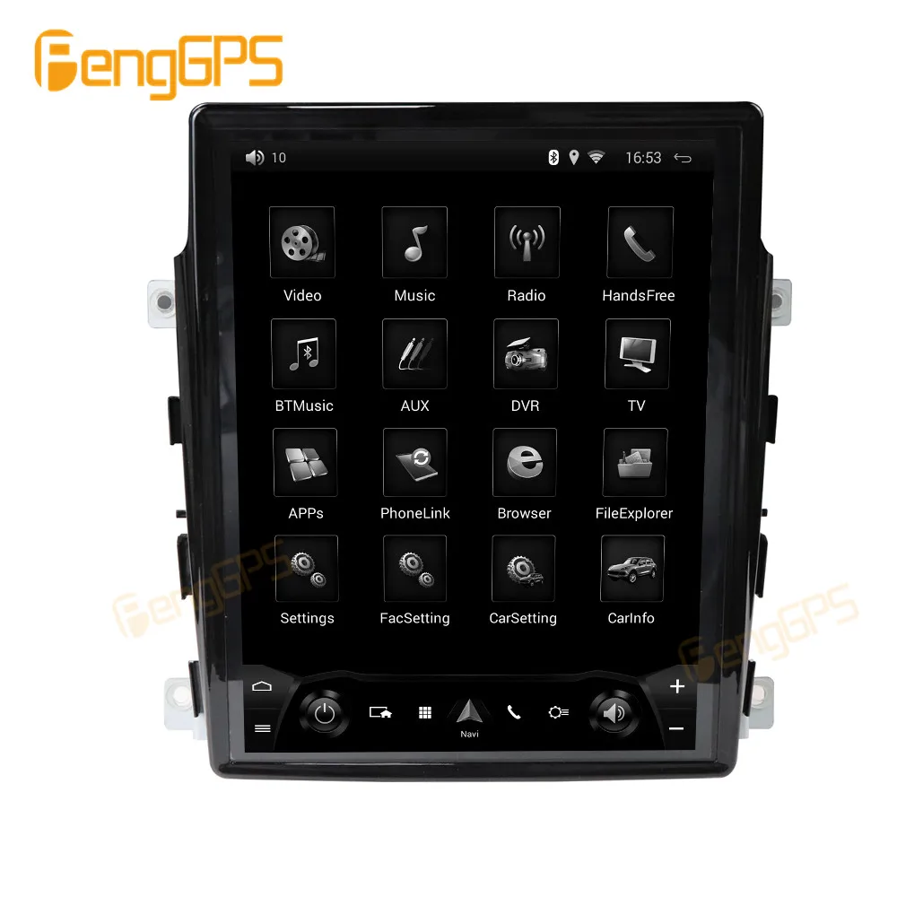 Автомагнитола в стиле Тесла на Android 7 1 с вертикальным экраном для Porsche Panamera 2011-16