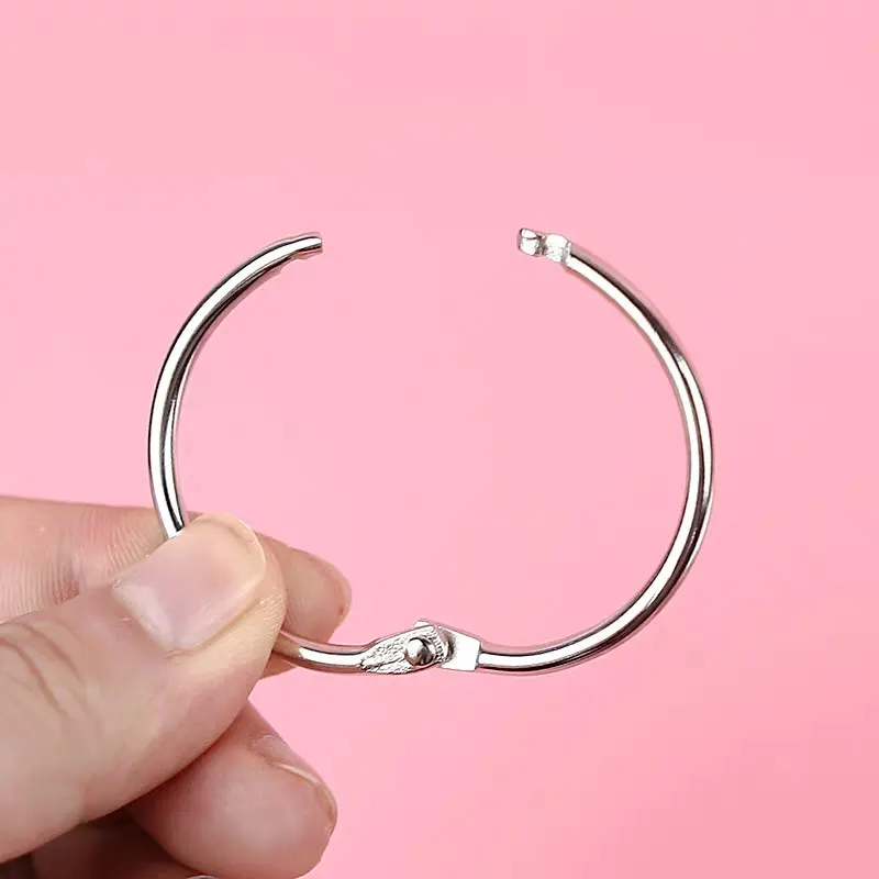 Высокое качество 10 шт./лот металлическое кольцо для переплета 15 30 мм сделай сам