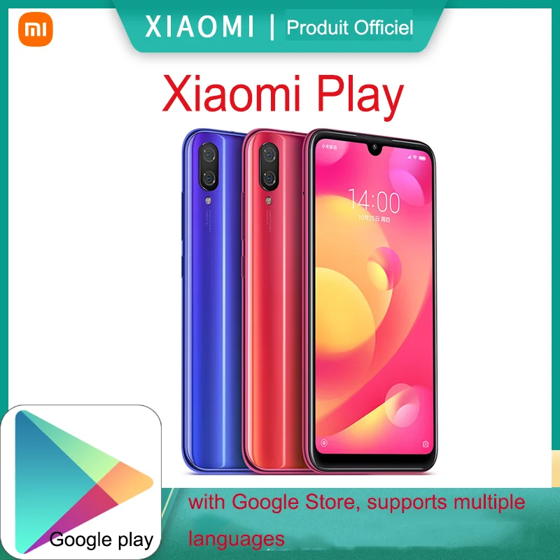 

Смартфон Xiaomi Mi Play Mediatek MT6765 Helio P35, 1080X2280 пикселей