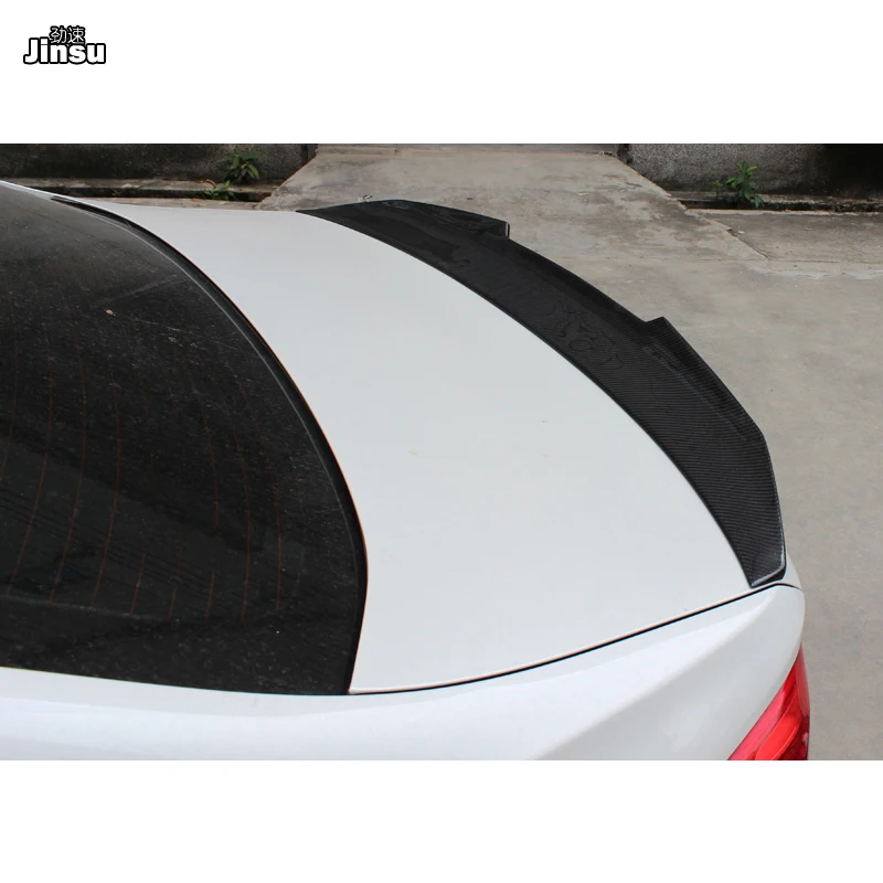 Для BMW 3 серии F30 320i 330i 335i 2013-2018 настоящий спойлер из углеродного волокна в стиле PSM