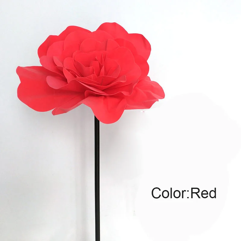 Гигантская Роза из пенополиэтилена искусственный цветок на стену свадебный фон