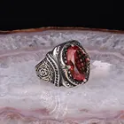 Кольцо из настоящего стерлингового серебра 925 К, овальный драгоценный камень Зултанит с блестящими микроцирконовыми камнями, подарок для мужчин, мода 2022, бесплатная доставка