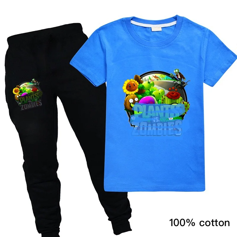 

Classic Games Kids Boys Summer Clothes Tracksuit Tshirt Tops and Pant 2PCS Halloween Outfit Children Clothing boy clothes
