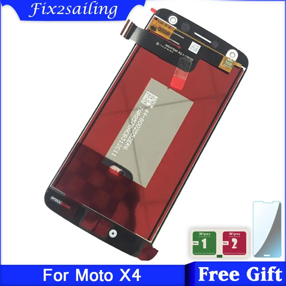 Для Moto X4 X 4nd LCD Сенсорное стекло для Motorola ЖК дисплей с сенсорным экраном 5 2