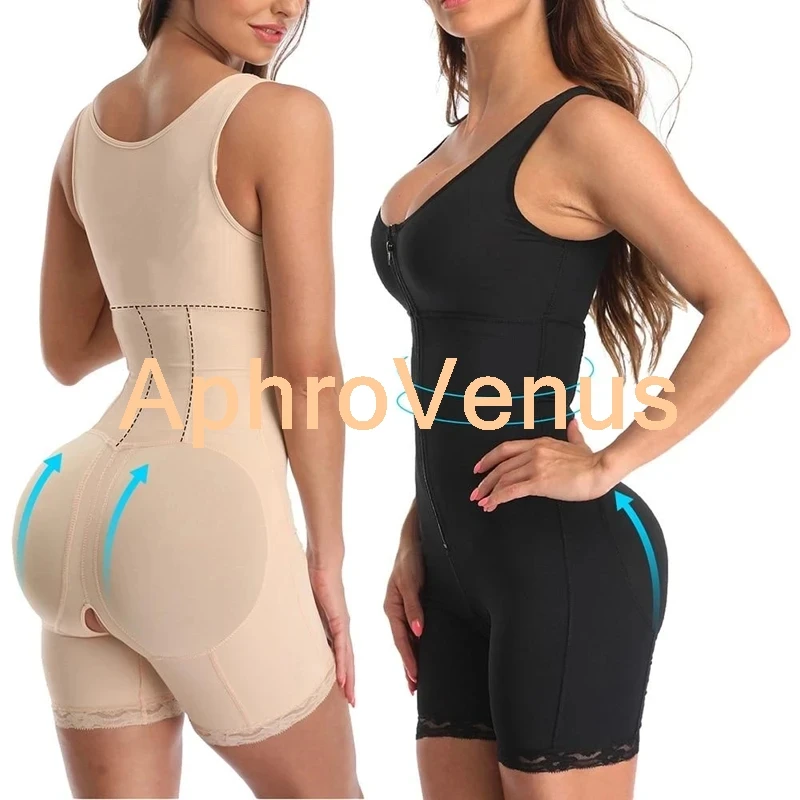 Women Waist trainer Shapewear Sexy Lingerie High Waist Pants Slimming Underwear Strap Bodysuit Body Shaper