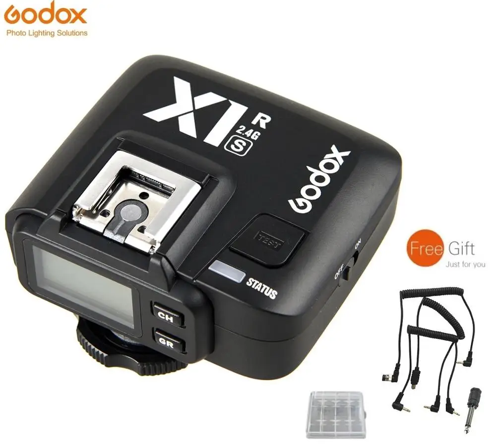GODOX X1R S TTL 2 4G 1/8000s HSS беспроводной приемник вспышки для Sony A58 A7RII A7II A99 A7R A6300 X1T Xpro