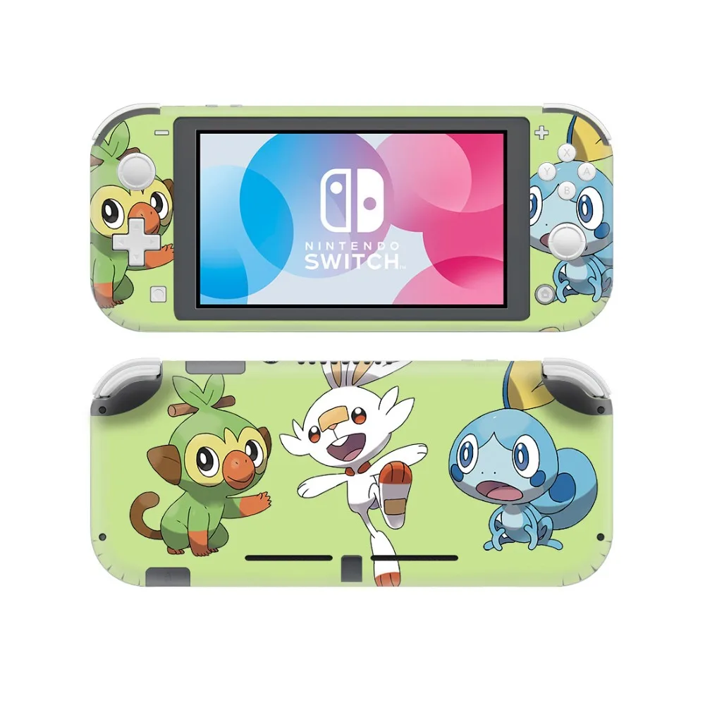 Покемон го Меч Щит кожи наклейка для nintendo Switch Lite консоль протектор мини nintendo Switch Lite стикер кожи