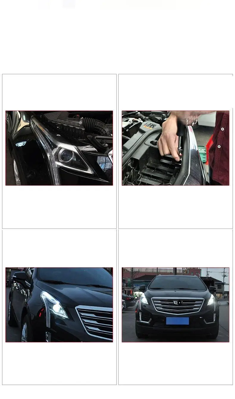 Drl авто автомобили дневные светодиодные ходовые боковые поворотники автомобиля освещение фары передние противотуманные фары 16 17 18 для Cadillac XT5