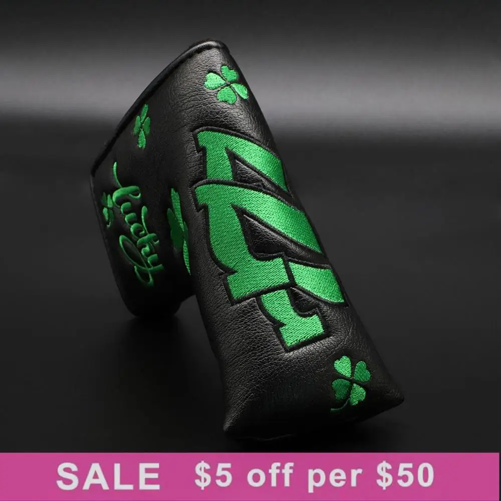 Чехол для клюшки гольфа Golf Blade Putter головные уборы чехол головки кожаный Магнитный