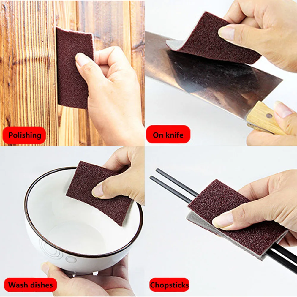 Волшебная губка для кухни ластик эскалации щетка отчистки силиконовая карбидная