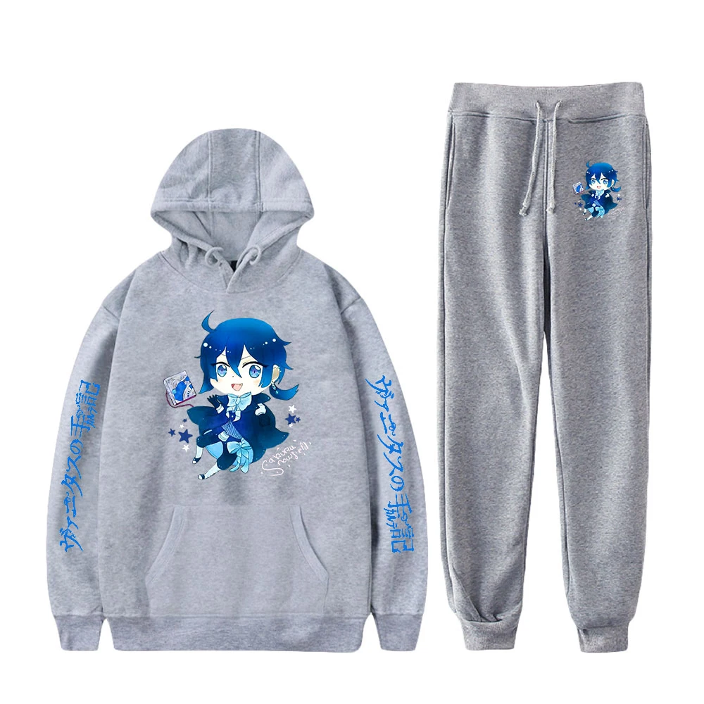 

The Case Study of Vanitas spring letter printing all-match casual sports hoodie sportswear sweatshirt and pants two-piece suit