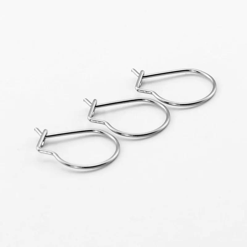 Серьги U-образные большие из нержавеющей стали 316L 50 шт. | Украшения и аксессуары