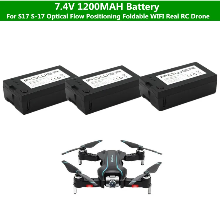 

Original Optical Flow Positioning Foldable 4K/1080P Camera WIFI Real RC Drone 1PCS 2PCS 3 PCS 7.4V 1200mah Battery Spare Parts