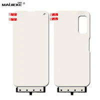 25d full cover frontback hydrogel film for huawei honor play 4 soft screen protector nano film with fix tools not glass