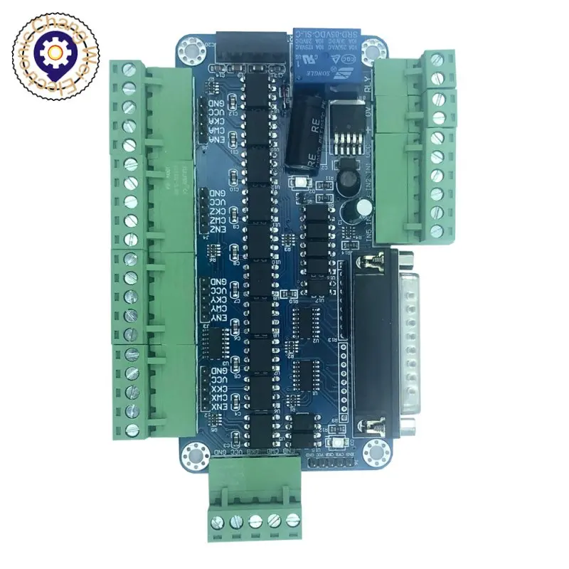 

Mach3 5 axis CNC controller del motore passo-passo bordo di 12-60VDC di alimentazione Bordo di Sblocco (fotoaccoppiatore ad alta