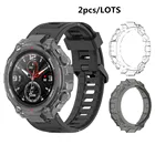 Прозрачный защитный силиконовый из ТПУ чехол для Amazfit T-REX чехол для Amazfit t rex аксессуары для умных часов