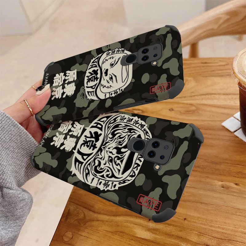 

Cool Ape Head Full Protective Soft Case For Xiaomi Redmi 9 Note 9 8 7 Pro K40 K30 Pro Shockproof Phone Cover