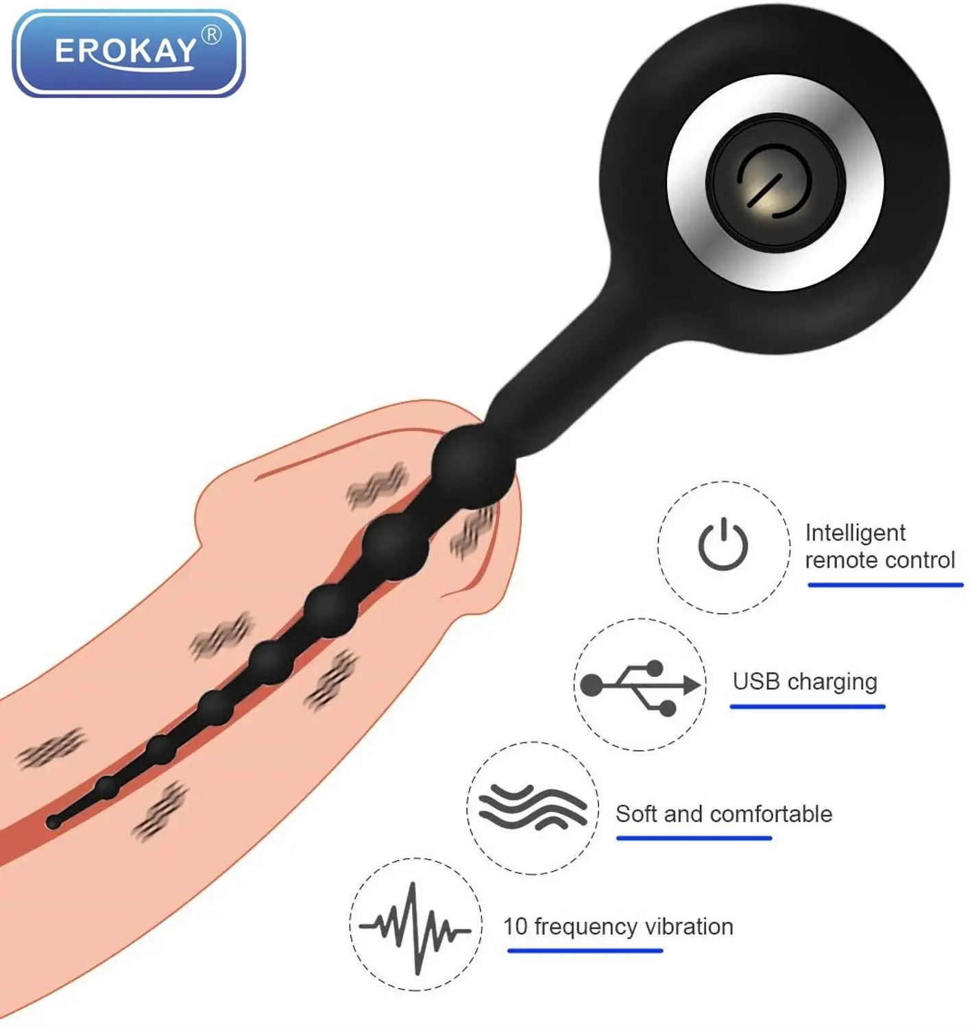 10 скоростей вибрирующий уретральный расширитель пенис штекер для мужчин