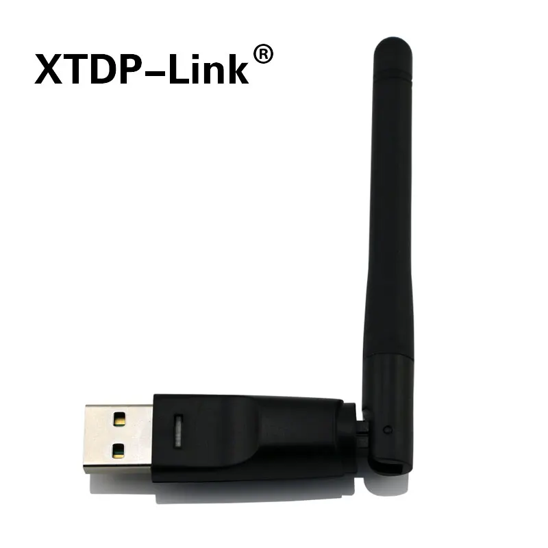 USB 150 Мбит/с RT5370 мини беспроводной USB адаптер Lan Карта 802.11n/g/b Wifi приемник Dongle антенна для портативных ПК Freesat V7 HD - Цвет: USB