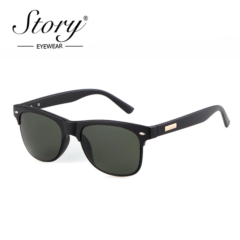 Винтажные Квадратные Солнцезащитные очки в стиле ретро мужские брендовые