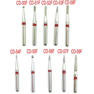 Боры Стоматологические алмазные, для детей, 10 шт.кор.