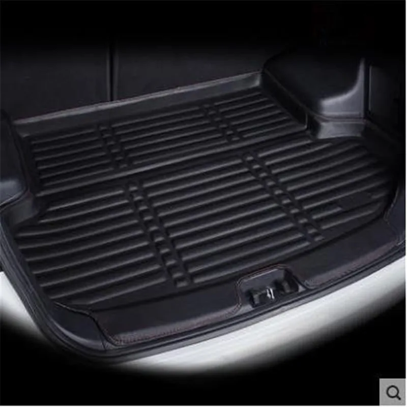 

Для Volkswagen Tiguan 2010-2016 автомобильный Стайлинг подкладка для багажника Багажника Грузовой коврик поднос напольный ковер грязевая прокладка пр...