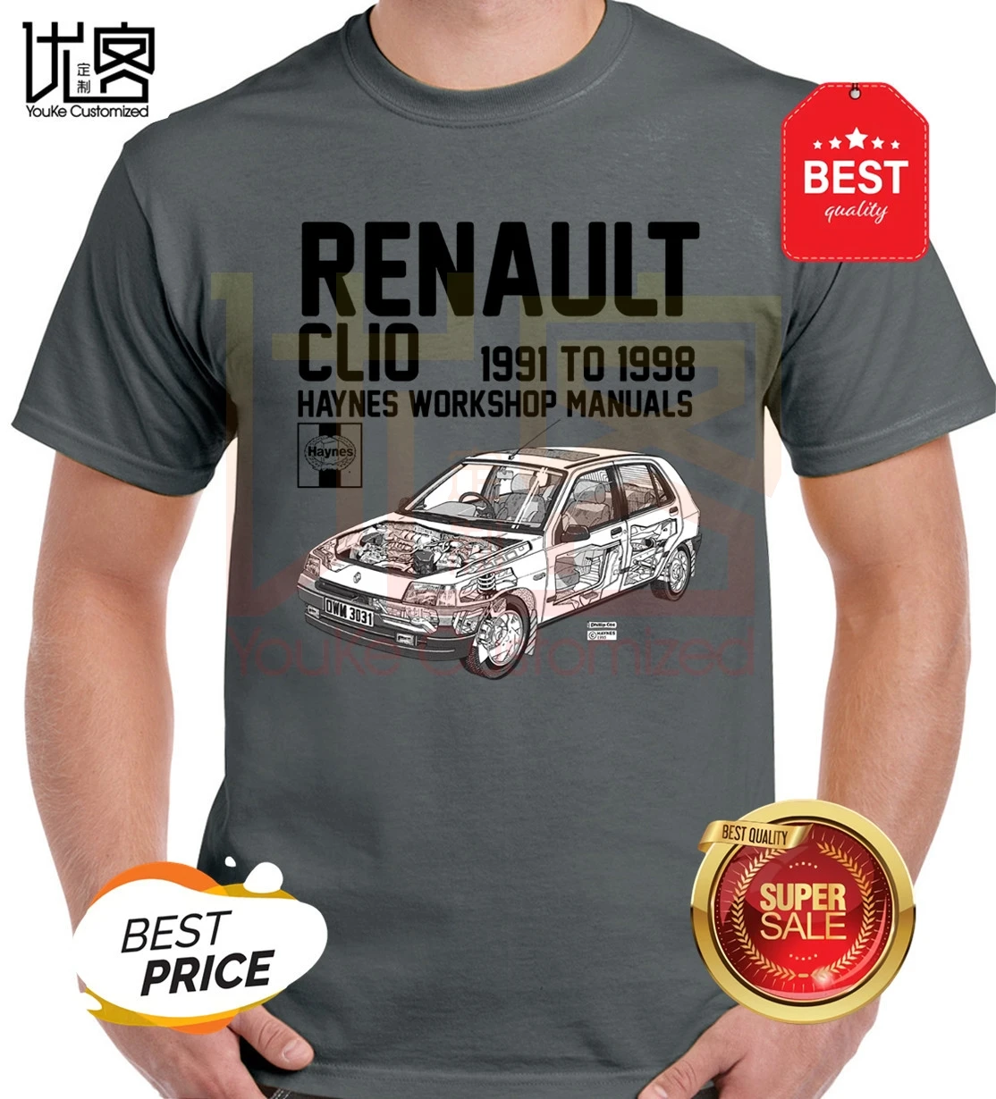 Франция классический автомобиль Renault Clio 2019 Новая модная брендовая одежда разные