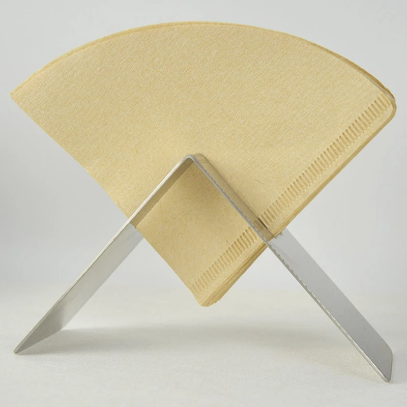 -Комплект из 2 предметов Кофе держатель фильтра фильтр лоток бар стеллаж для