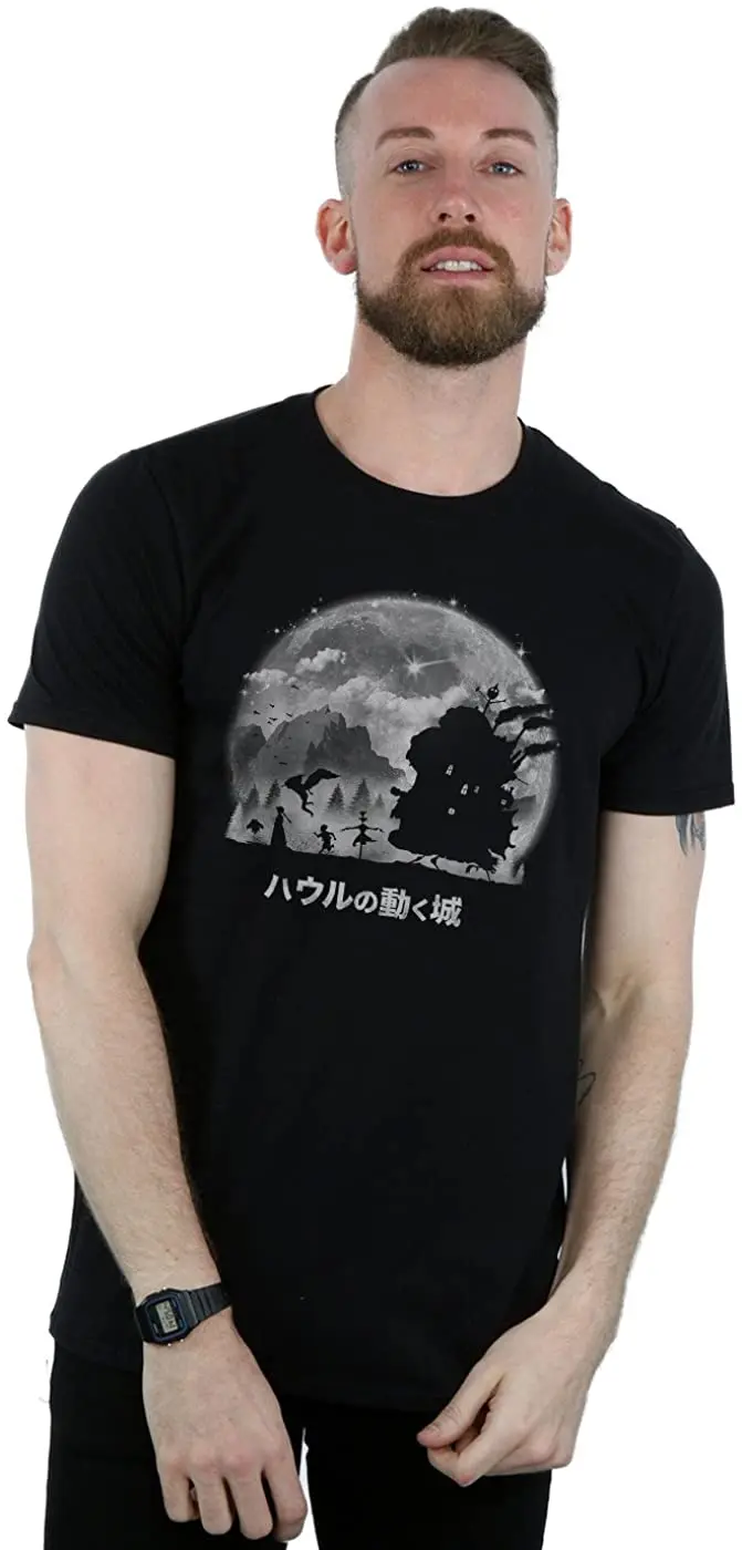 

Men's A Castle's Journey T-Shirt New Arrivals Harajuku Round Neck Tee Summer 2020 Pure Cotton Breathable Tshirt