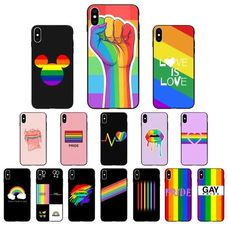 Чехол YNDFCNB для телефона геев лесбиянок ЛГБТ радуга гордость iphone 11 Pro Max X XS MAX 6 6s 7 8