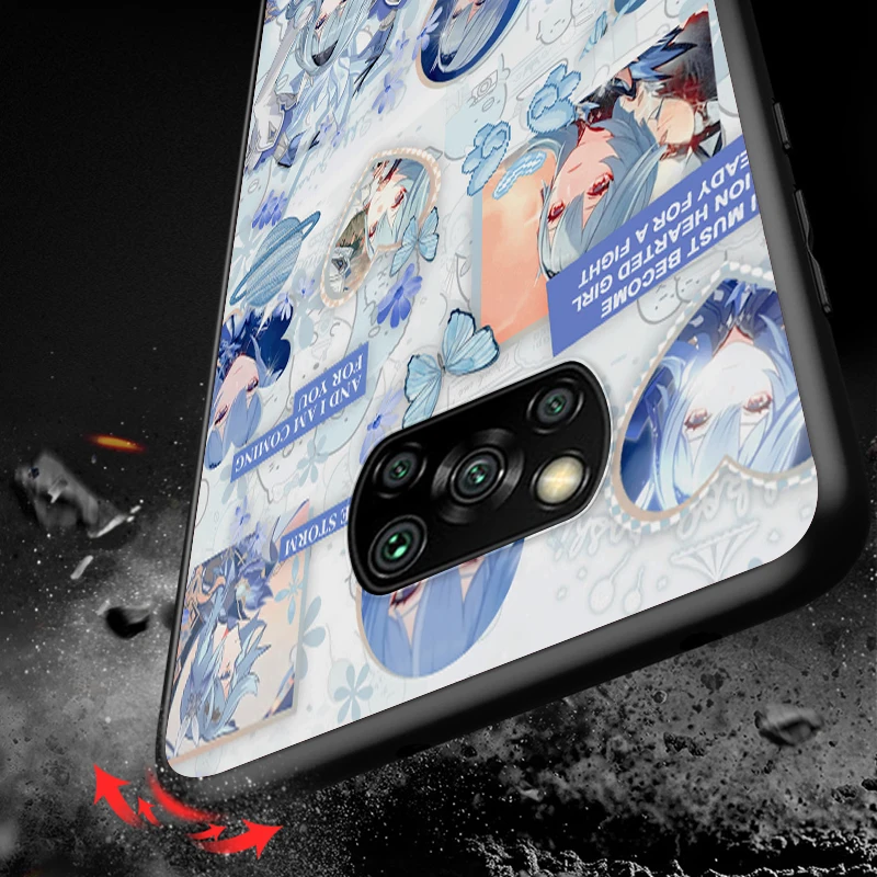 genshin impact for xiaomi mi poco m3 m2 x3 nfc x2 f3 f2 f1 c3 pro xiaomi mi a2 a1 6 5 play mix 3 soft phone case free global shipping