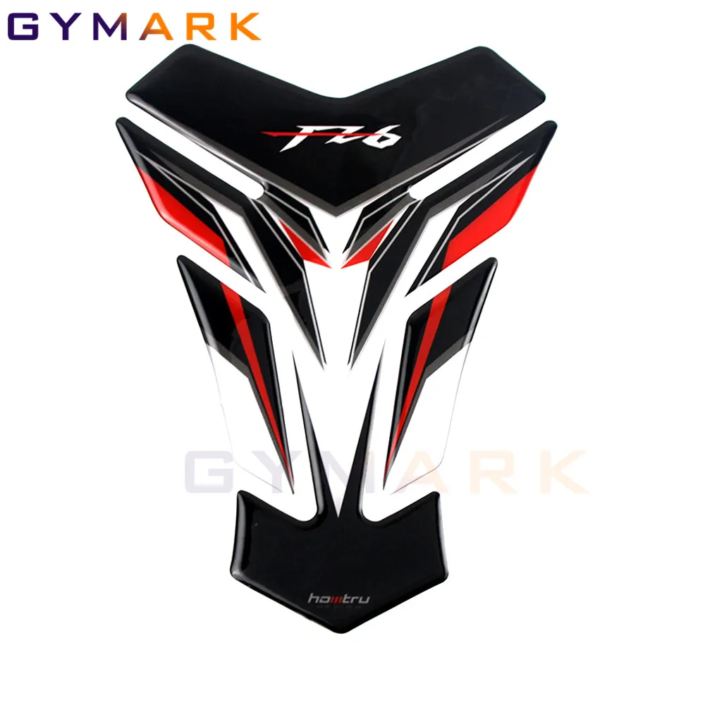 For YAMAHA FZ6 FZ6S FZ6N Fazer Motorcycle 3D Resin Fuel Tank Gasket Protection Sticker Decal | Автомобили и мотоциклы