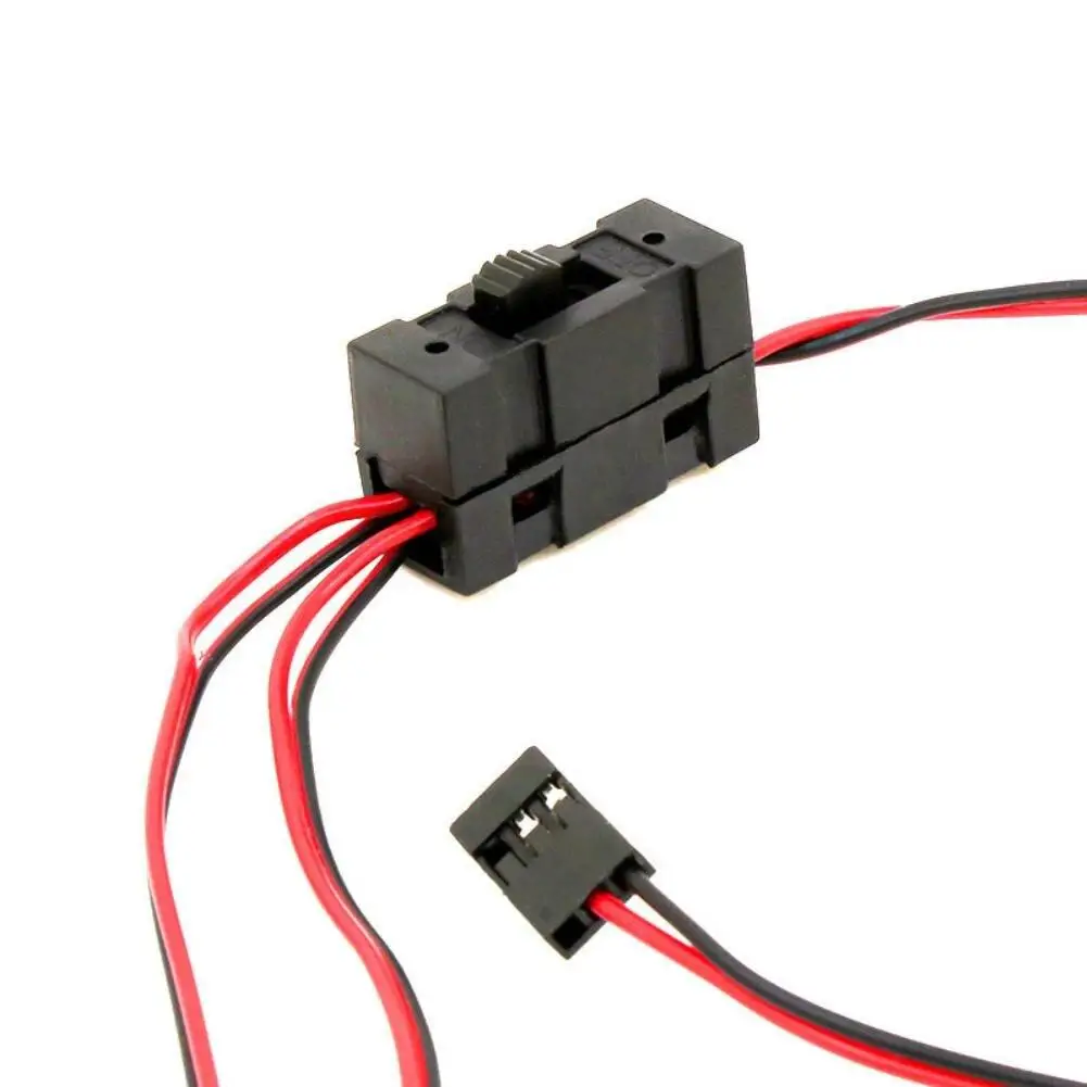 

Y Split Line With Switch Channel Extension Cords Cable Light Wire For Rc Climbing Car Light Group Toy Car Parts Accessories