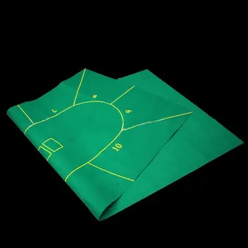 2021 Top 180*90cm Hold'em Poker Tablecloth 10 Players Poker Mat Layouts Table Cloth 5