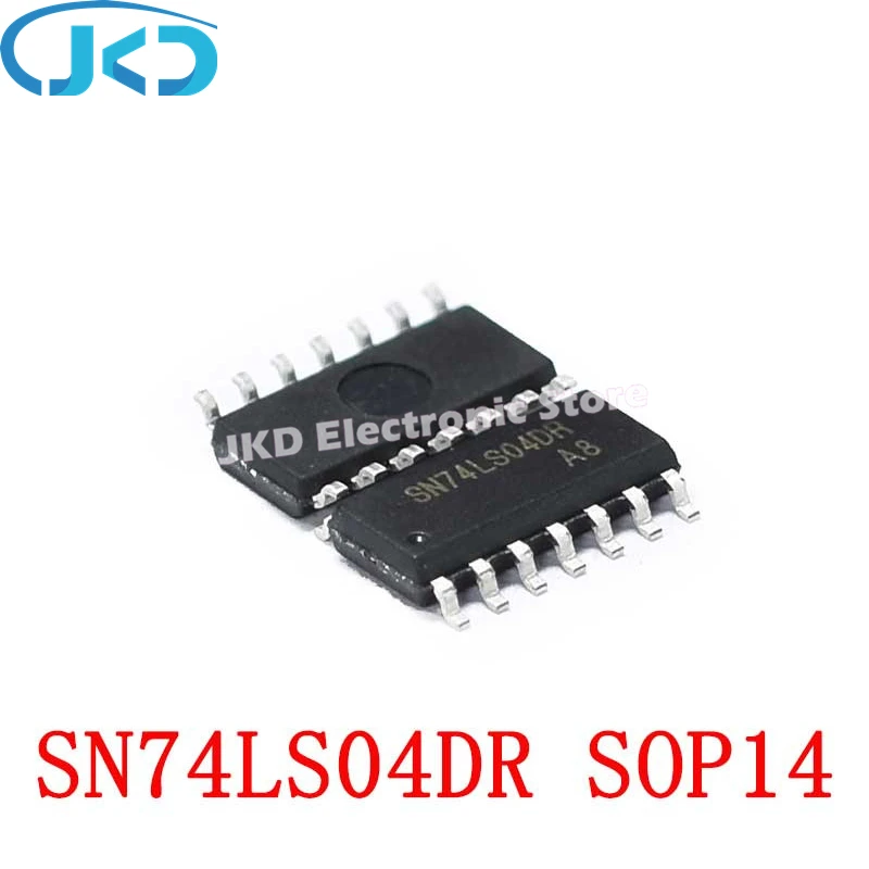 

10pcs SN74LS04DR 74LS04DR 74LS04 74LS04D SOP-14 New IC