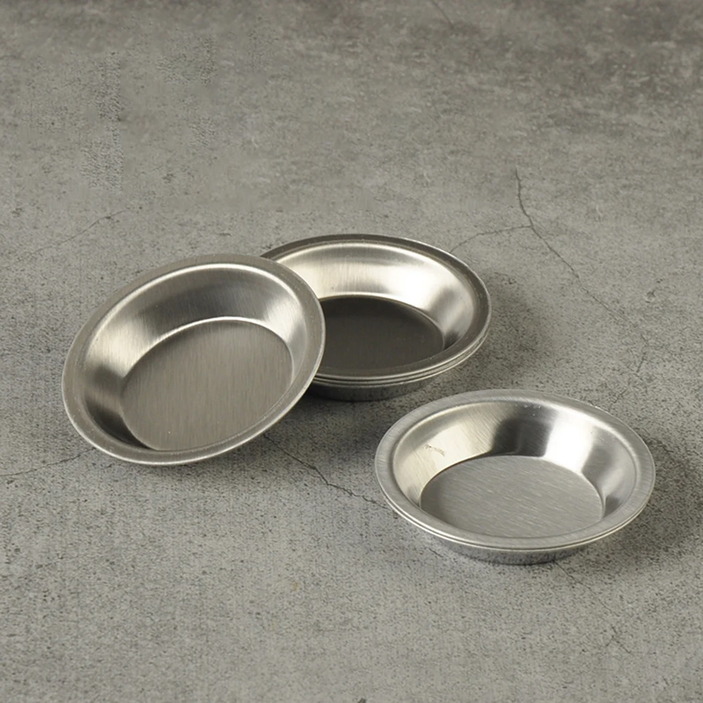 6 шт. металлическая палитра из нержавеющей стали практичная цветная пластина для