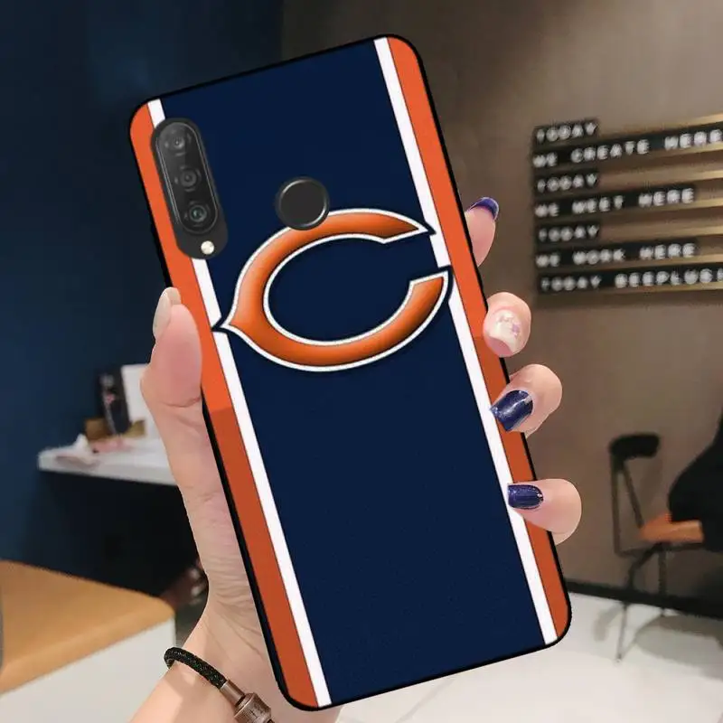 

Phone Case For Huawei P20 30 40 Pro Mate 20 30 40 Pro Honor 9x 10 30lite Y62019 Soft Cover Chicago Bears Rugby
