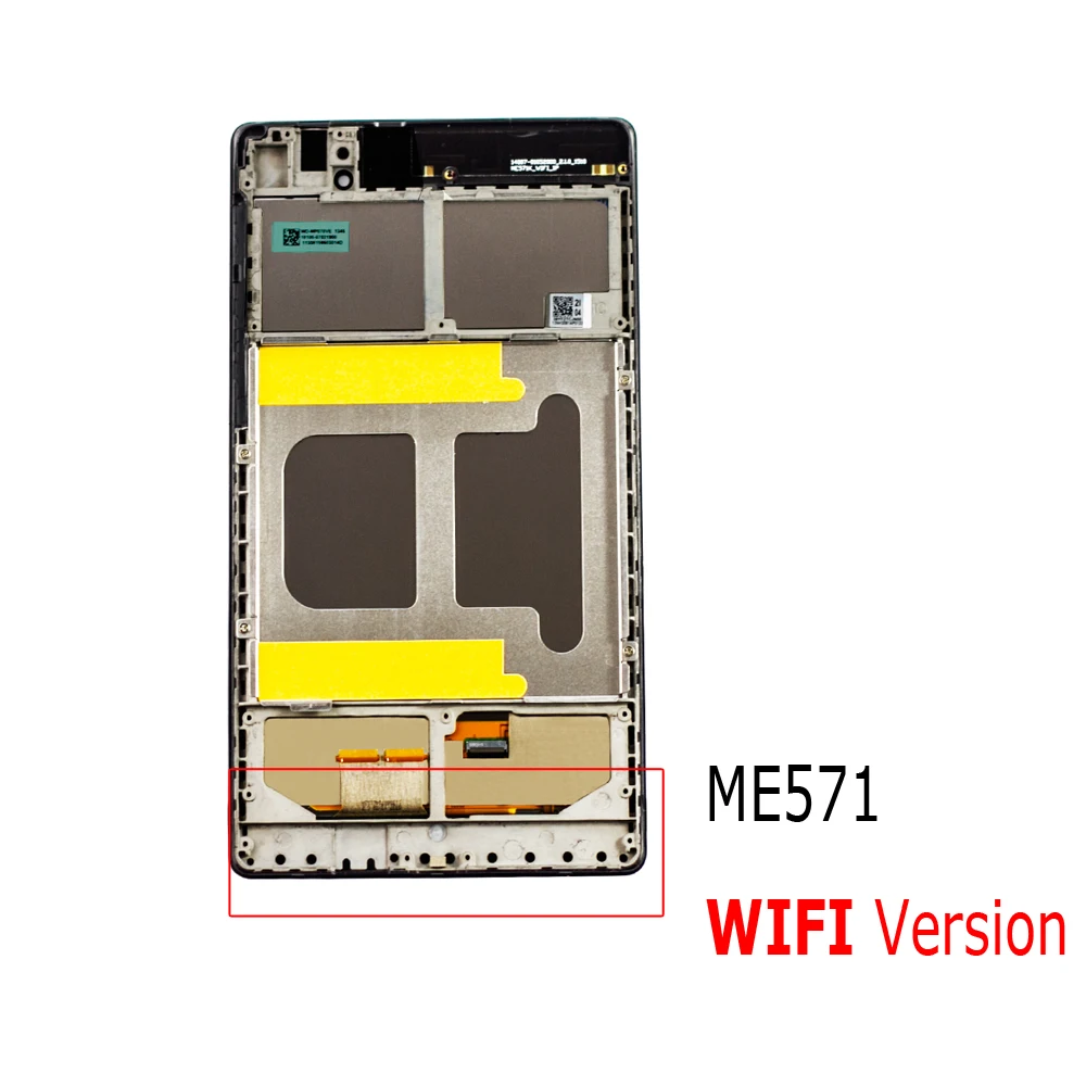 WEIDA для Asus Google Nexus 7 2nd Gen Nexus7 2013 ME571 ЖК сенсорный экран в сборе+ рамка ME571KL ME571K K008 ME572CL ME572 ЖК