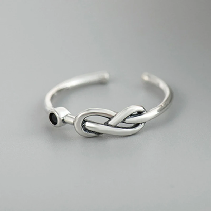 Настоящее кольцо из стерлингового серебра S925 пробы для женщин хит продаж