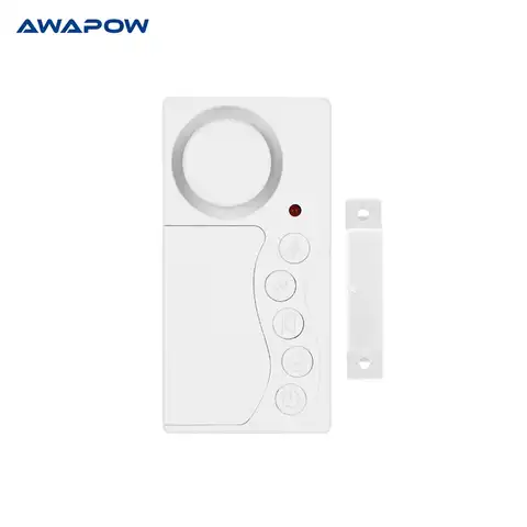 Сигнализация для холодильника Awapow, Беспроводная сигнализация с задержкой дверей и окон, Индукционная сигнализация, охранная система с защи...